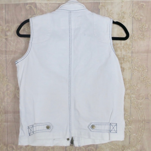 RALPH LAUREN Light Wash Denim Vest - Picture 2 of 4